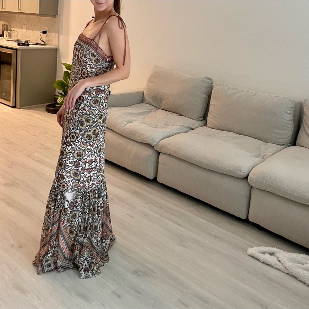 Guess floor length maxi dress